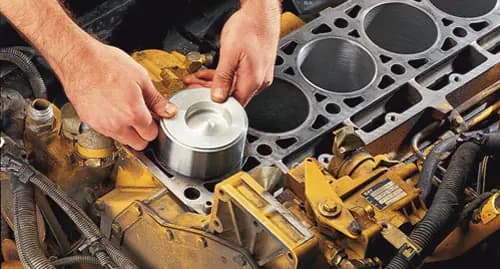 Motor y piezas de motor